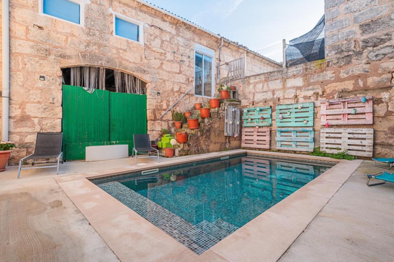 Townhouse Can Miquel Sa Pobla Eksteriør bilde